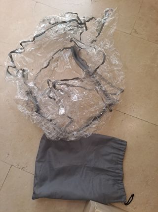 Funda lluvia carrito bebé
