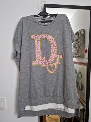 Jersey Dior Gris Rosa