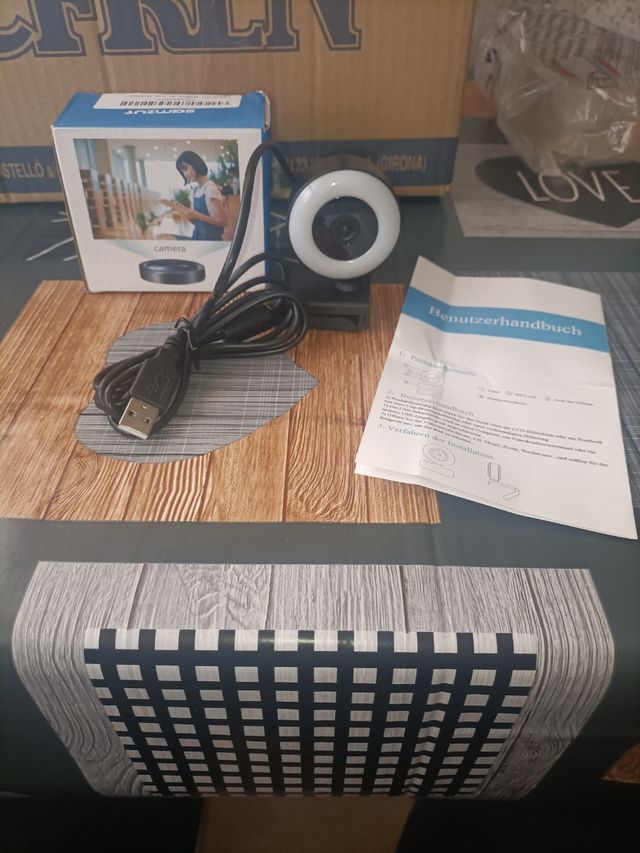 Cámara Web SAMZUY USB HD