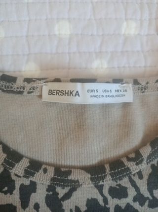 Camiseta leopardo manga larga
