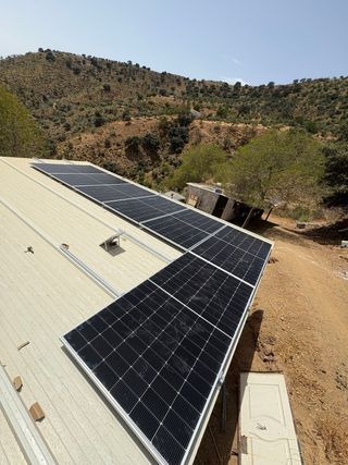 Mantenimiento profesional de placas solares 