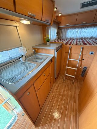 Autocaravana Fiat 70000km Garage XXL 