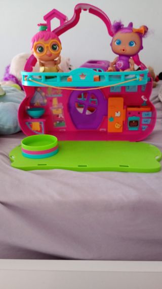 Casa Bellies Juguete + muñecos