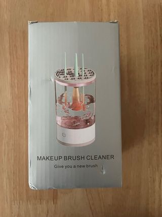 Limpiador brochas maquillaje eléctrico