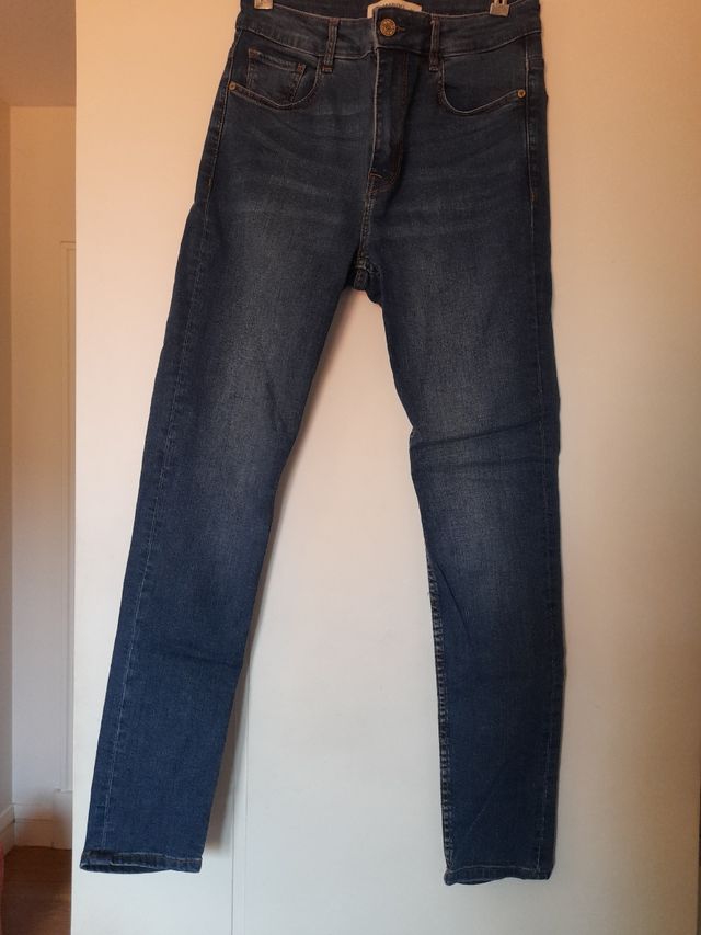 Vaqueros Mango skinny azul talla XS