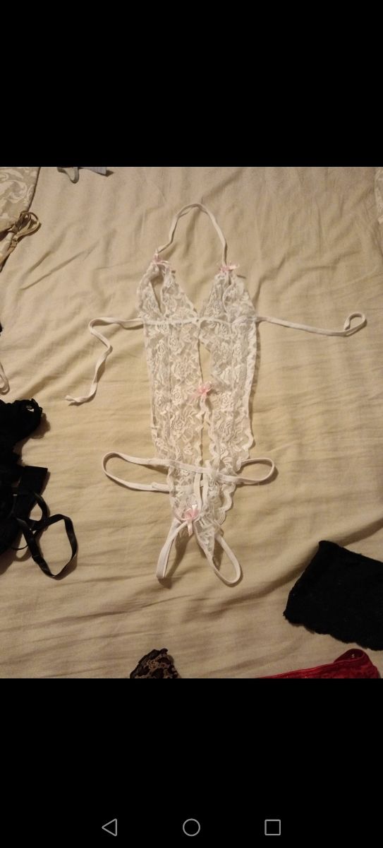 Completino lingerie bianco