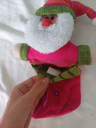 Calza Babbo Natale natalizia