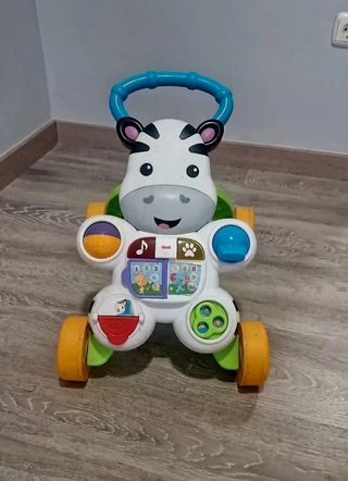 Andador bebé niña rosa casi nuevo + corredor 