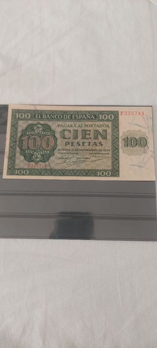 Billete 100 Pesetas España 1936 S/C