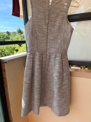 Vestido niña o joven color gris