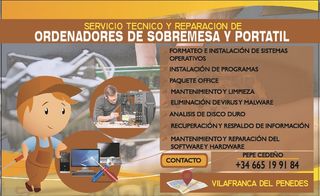 TECNICO EN REPARACION Y MANTENIMIENTO DE ORDENADOR