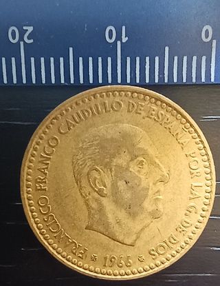 1 Peseta 1966 - Estrella 67