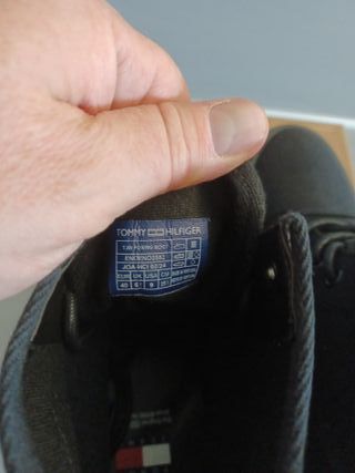 Botines Tommy Jeans negros, talla 40