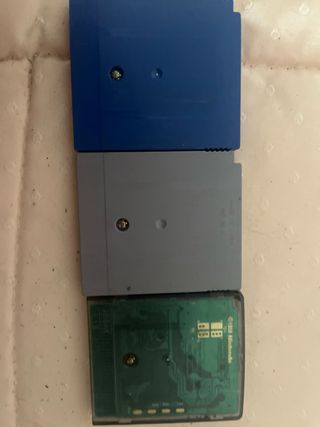 3x juegos Game Boy: Pokémon, Wave Race, Zidane