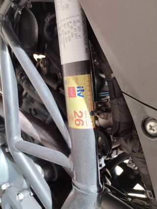 KTM Duke 125 blanca (2014)