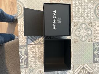 Caja reloj Tag Heuer negra