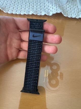 Correa Nike Apple Watch - Negra/Gris 38/40/41