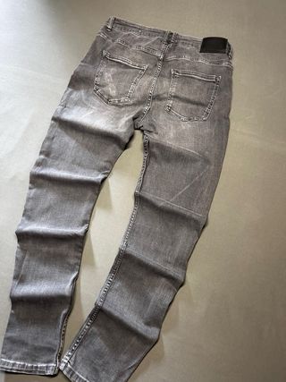 Jeans Zara skinny grigi tg XL