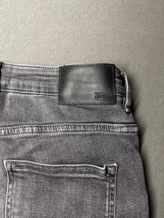Jeans Zara skinny grigi tg XL