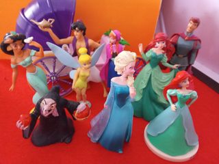 10 piezas muñecos Disney: ¡Colección Variada!