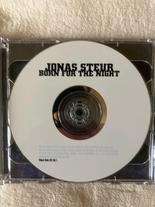 CD Jonas Steur - Born For The Night