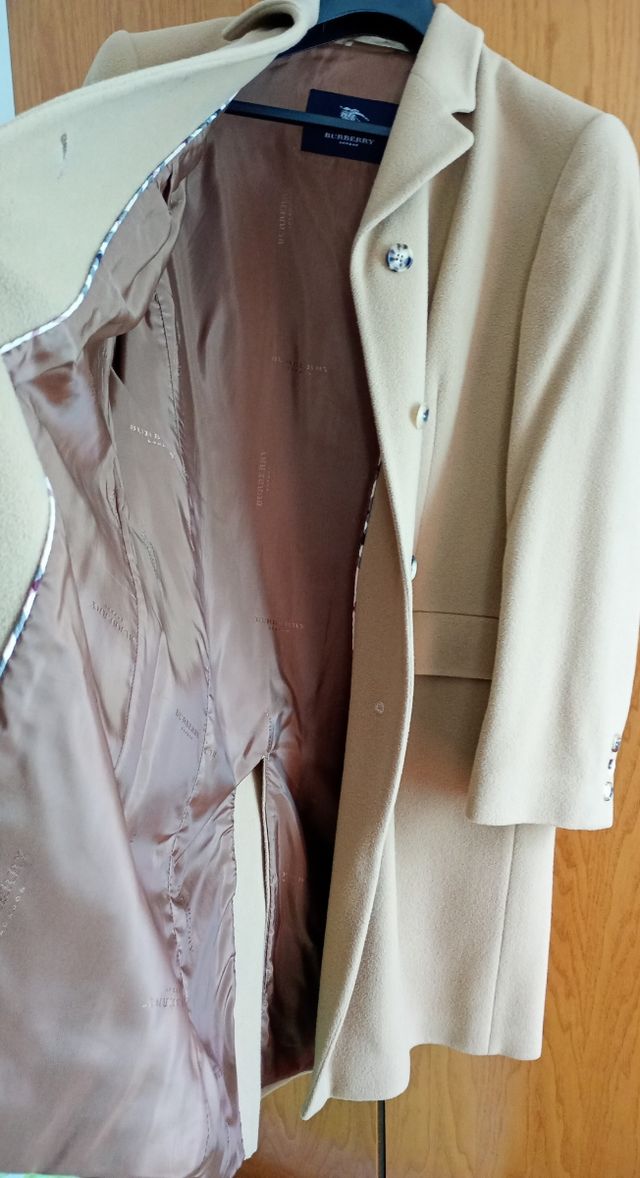 Cappotto Burberry donna lana-cashmere
