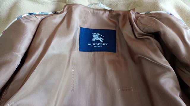 Cappotto Burberry donna lana-cashmere