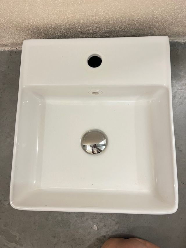 Lavabo Cerámica Blanco -  Baño