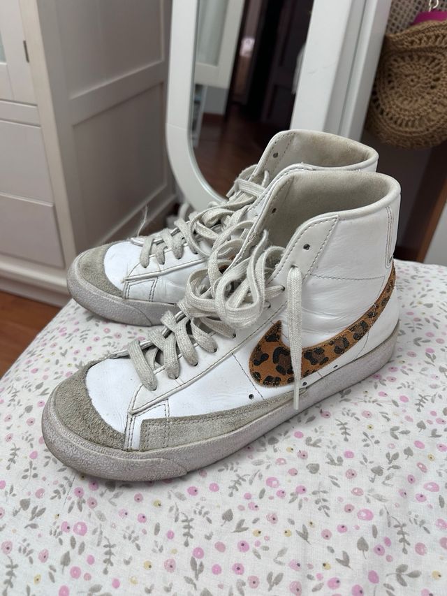 Nike Blazer altas - Leopardo