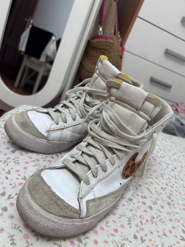 Nike Blazer altas - Leopardo