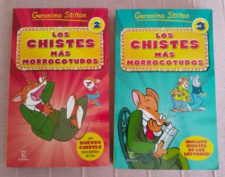 Lote libros chistes Geronimo Stilton