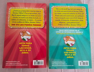 Lote libros chistes Geronimo Stilton