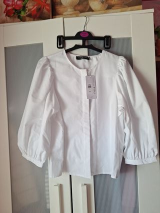 Blusa Primark blanca XS/S