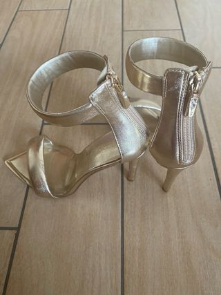 Sandali Aldo oro con zeppa