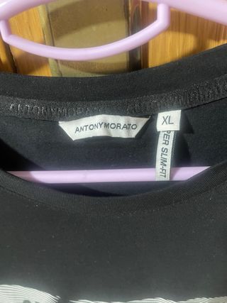 Camiseta Antony Morato negra