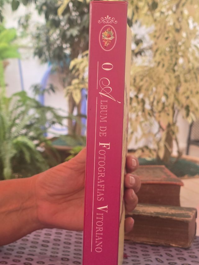 Album fotografico vintage Victoriano