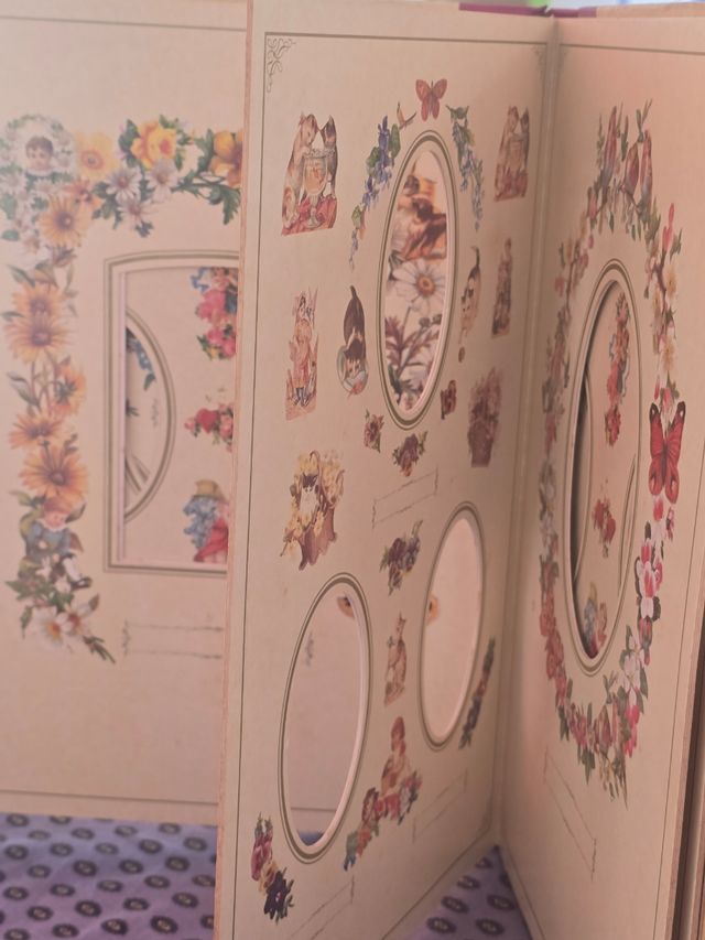 Album fotografico vintage Victoriano