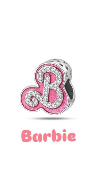 Charm Pandora Barbie rosa