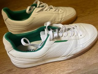 Zapatillas Zara - Blancas y Verdes