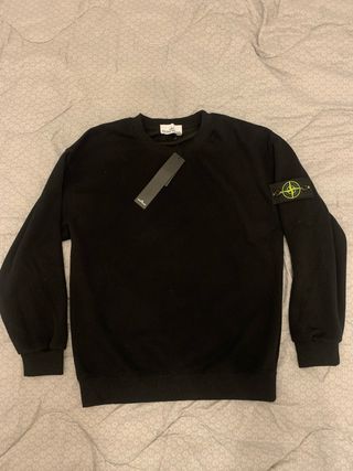 Felpa Stone Island nera
