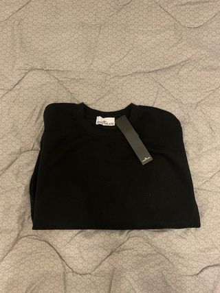 Felpa Stone Island nera