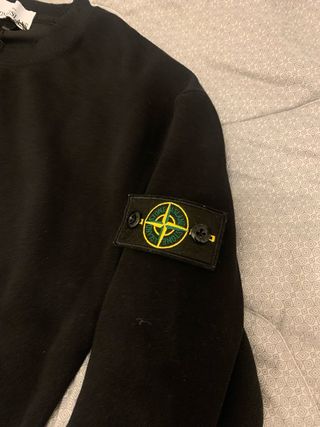 Felpa Stone Island nera