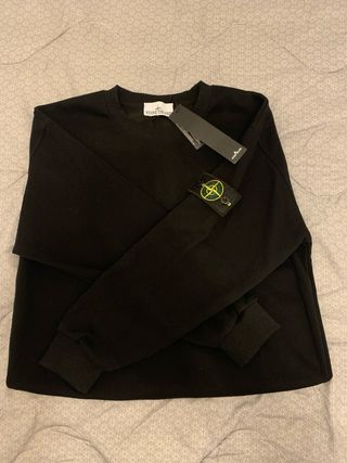 Felpa Stone Island nera