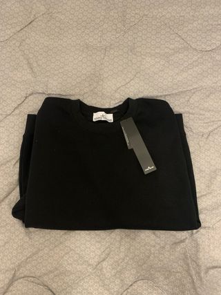 Felpa Stone Island nera