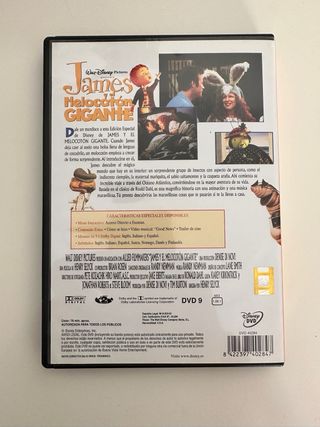 DVD James y el Melocotón Gigante