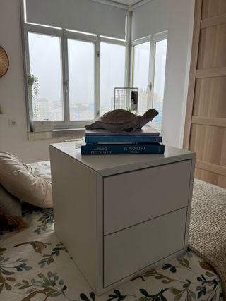 Mesitas de noche Ikea blancas