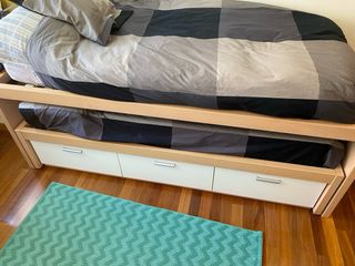 Cama nido madera - cajones