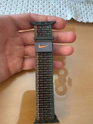 Correa Nike Apple Watch 38-40-41mm Verde