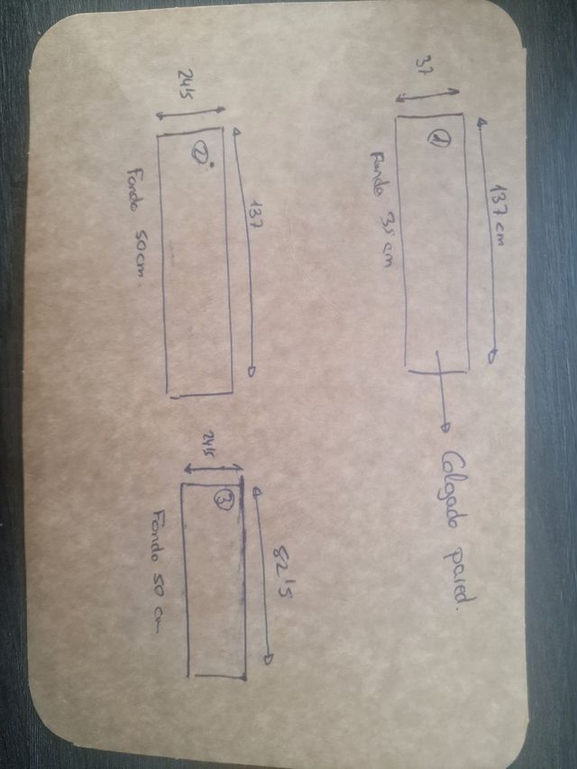 Muebles TV - Gris Oscuro