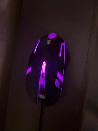 Mouse Gaming LED - Nero Verde